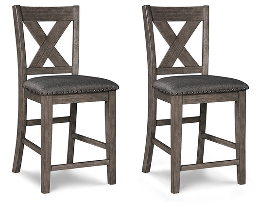 Caitbrook Upholstered Barstool (2/CN)