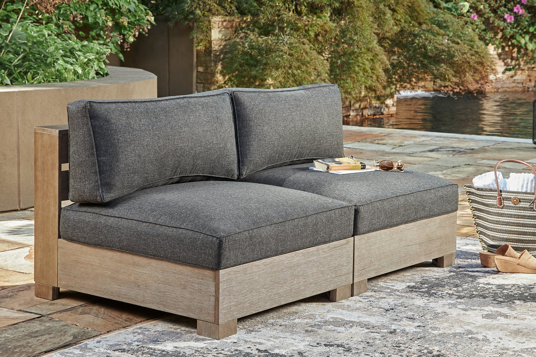 Citrine Park 5-Piece Outdoor Sectional with Ottoman