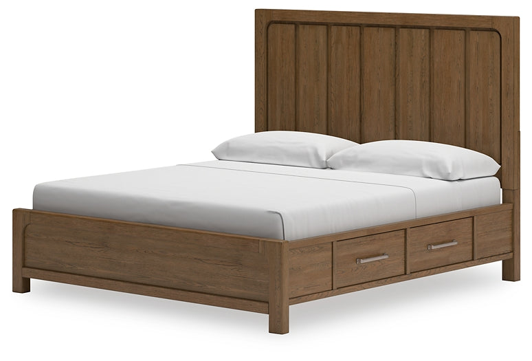 Cabalynn  Panel Bed With Storage