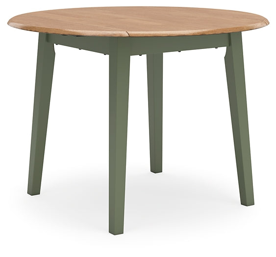 Gesthaven Round DRM Drop Leaf Table