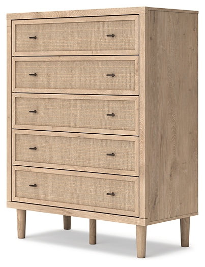 Cielden Five Drawer Wide Chest