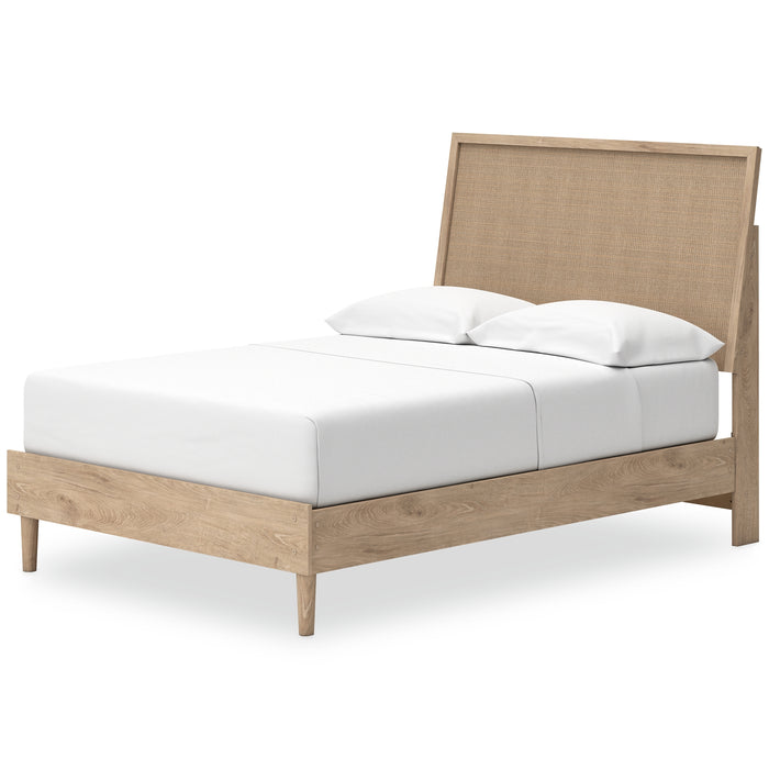 Cielden Full Panel Bed with Dresser and 2 Nightstands