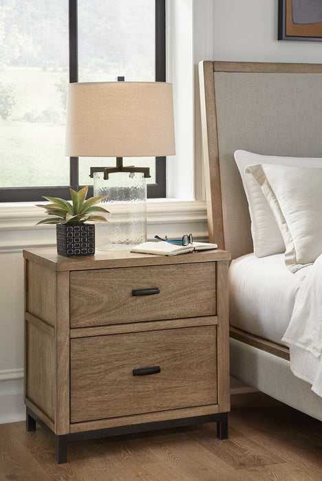 Tomtyn Two Drawer Night Stand