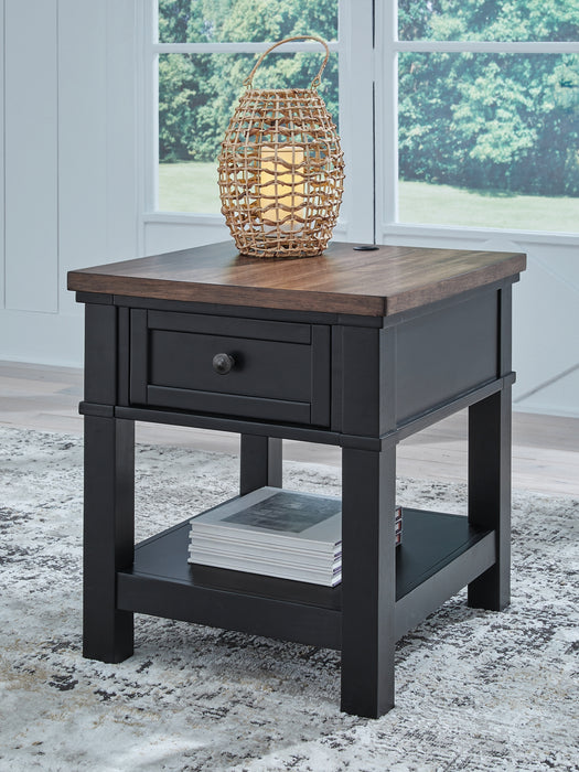 Wildenauer Rectangular End Table