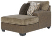 Abalone 3-Piece Sectional with Ottoman Homeline Furniture