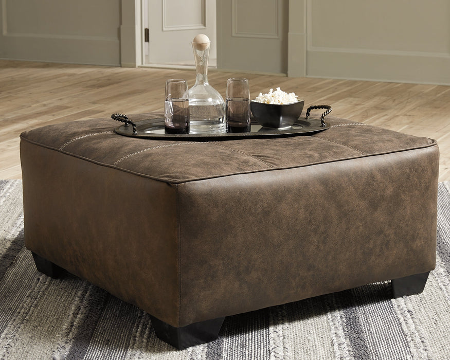 Abalone Oversized Accent Ottoman Homeline Furniture