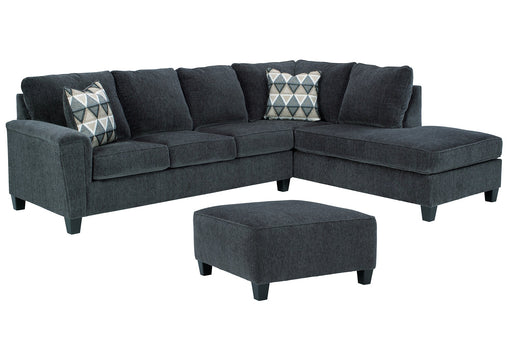 Abinger 2-Piece Sectional with Ottoman Homeline Furniture