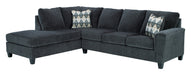 Abinger 2-Piece Sectional with Ottoman Homeline Furniture