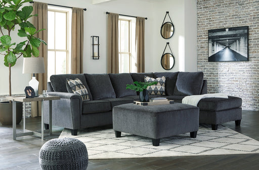 Abinger 2-Piece Sectional with Ottoman Homeline Furniture