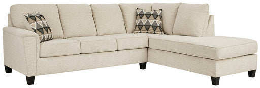 Abinger 2-Piece Sectional with Ottoman Homeline Furniture