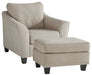 Abney Chair and Ottoman Homeline Furniture