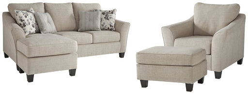 Abney Sofa Chaise, Chair, and Ottoman Homeline Furniture