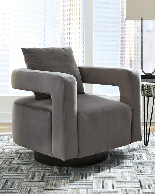 Alcoma Swivel Accent Chair Homeline Furniture