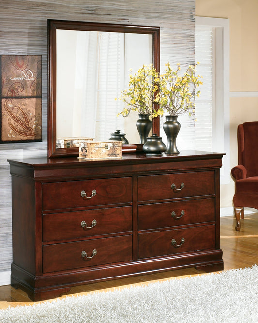 Alisdair Dresser and Mirror Homeline Furniture