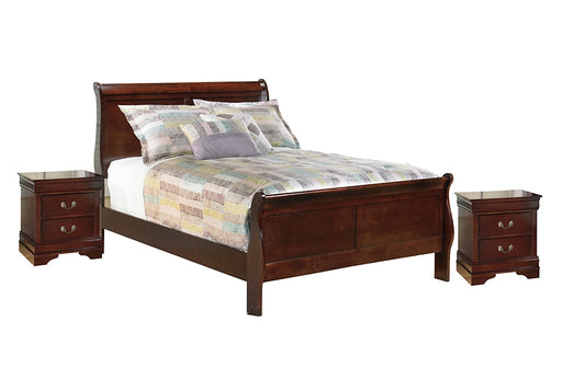 Alisdair Full Sleigh Bed with 2 Nightstands Homeline Furniture