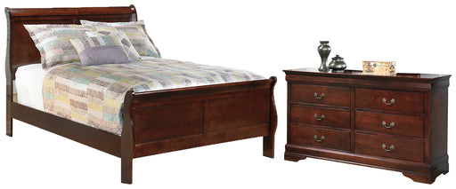 Alisdair Full Sleigh Bed with Dresser Homeline Furniture