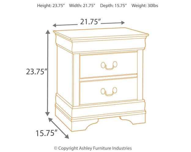 Alisdair King Sleigh Bed with 2 Nightstands Homeline Furniture