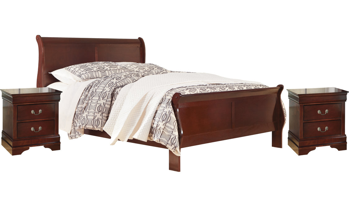 Alisdair King Sleigh Bed with 2 Nightstands Homeline Furniture