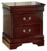 Alisdair Queen Sleigh Bed with Mirrored Dresser, Chest and 2 Nightstands Homeline Furniture