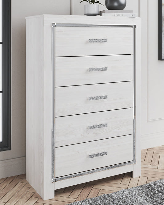 Altyra Five Drawer Chest Homeline Furniture