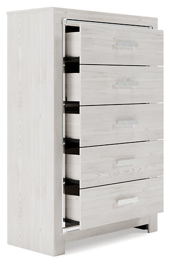 Altyra Five Drawer Chest Homeline Furniture