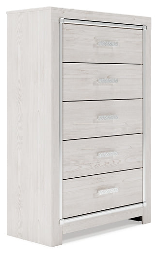 Altyra Five Drawer Chest Homeline Furniture