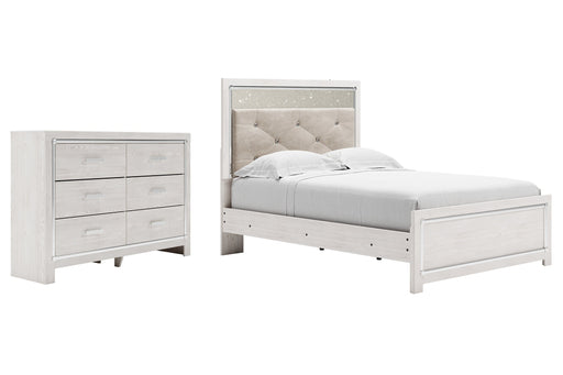 Altyra Full Panel Bed with Dresser Homeline Furniture