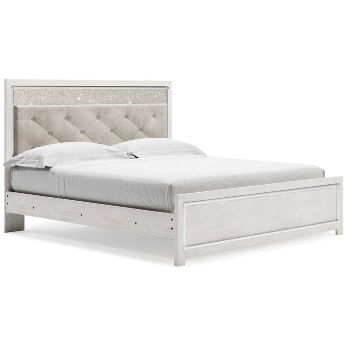 Altyra King Panel Bed with Dresser Homeline Furniture