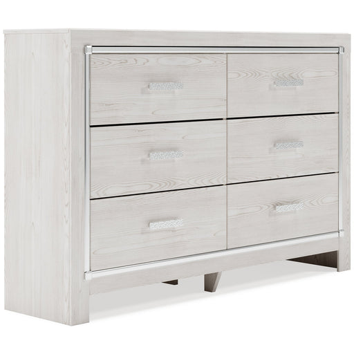 Altyra King Panel Bed with Dresser Homeline Furniture