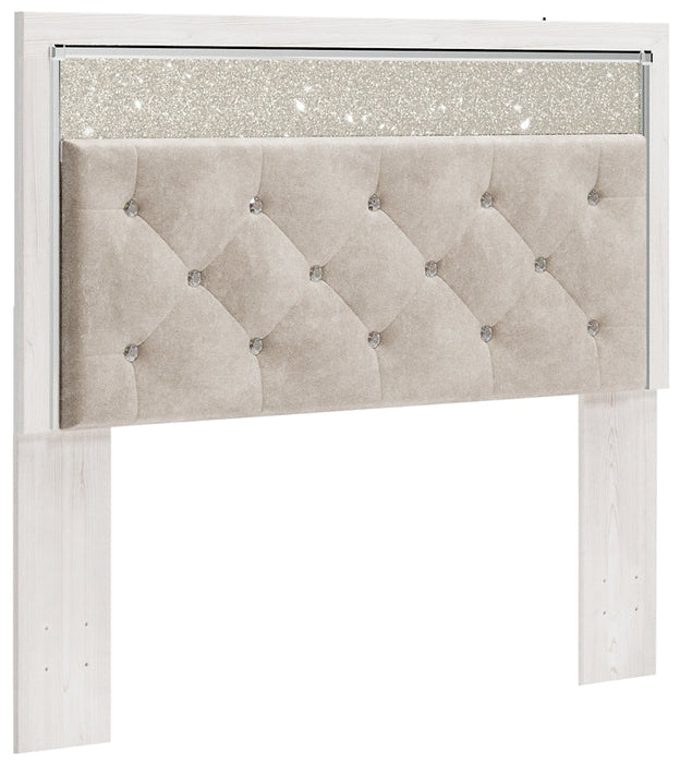 Altyra Queen Panel Headboard with Dresser Homeline Furniture