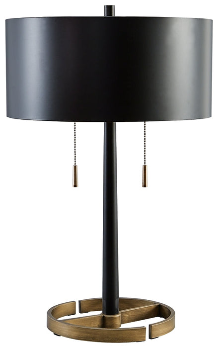 Amadell Metal Table Lamp (1/CN) Homeline Furniture