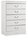 Anarasia Five Drawer Chest Homeline Furniture