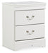 Anarasia Two Drawer Night Stand Homeline Furniture