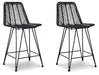 Angentree Upholstered Barstool (2/CN) Homeline Furniture