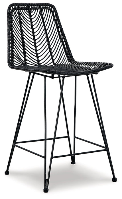 Angentree Upholstered Barstool (2/CN) Homeline Furniture