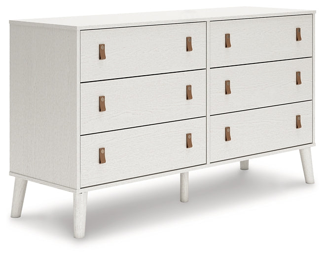 Aprilyn Queen Panel Bed with Dresser Homeline Furniture