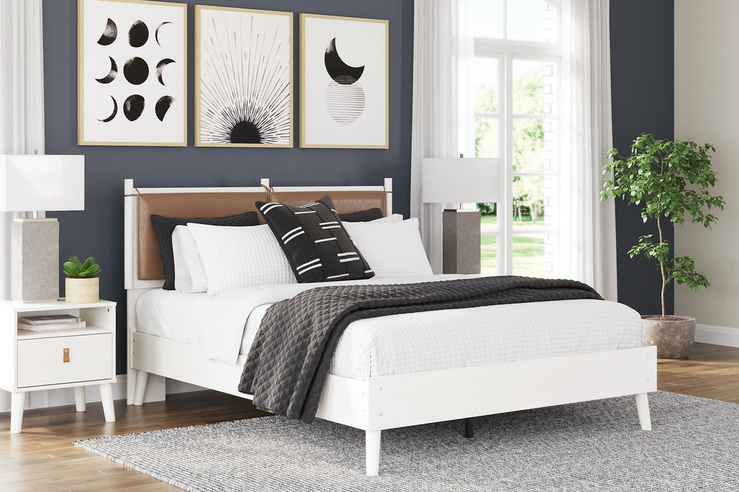 Aprilyn Queen Panel Bed with Dresser Homeline Furniture