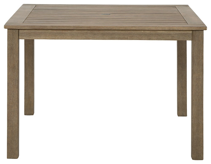 Aria Plains Square Dining Table w/UMB OPT Homeline Furniture