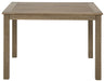 Aria Plains Square Dining Table w/UMB OPT Homeline Furniture