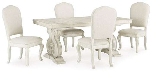 Arlendyne Dining Table and 4 Chairs Homeline Furniture