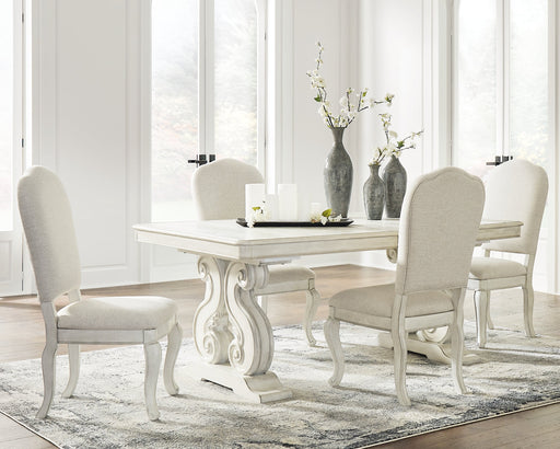 Arlendyne Dining Table and 4 Chairs Homeline Furniture