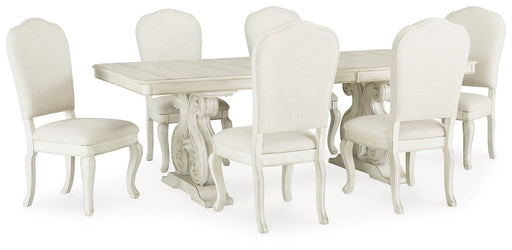 Arlendyne Dining Table and 6 Chairs Homeline Furniture