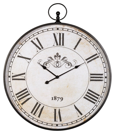 Augustina Wall Clock Homeline Furniture