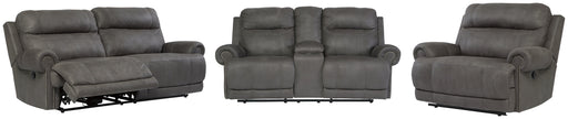 Austere Sofa, Loveseat and Recliner Homeline Furniture