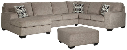 Ballinasloe 3-Piece Sectional with Ottoman Homeline Furniture