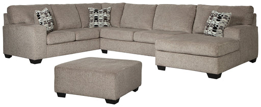 Ballinasloe 3-Piece Sectional with Ottoman Homeline Furniture