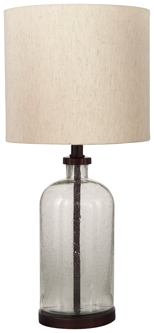 Bandile Glass Table Lamp (1/CN) Homeline Furniture