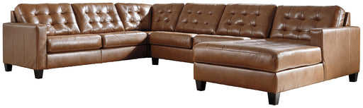 Baskove 4-Piece Sectional with Chaise Homeline Furniture