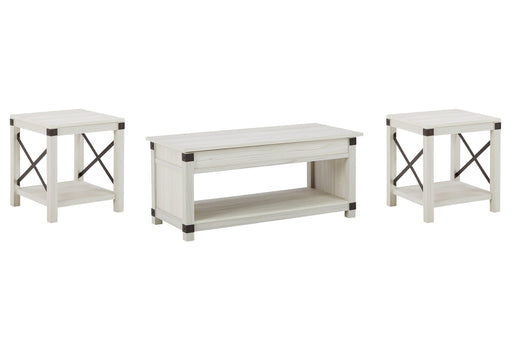 Bayflynn Coffee Table with 2 End Tables Homeline Furniture