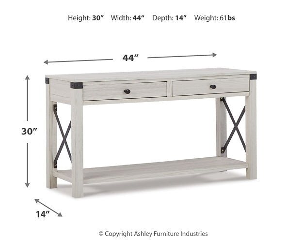 Bayflynn Console Sofa Table Homeline Furniture